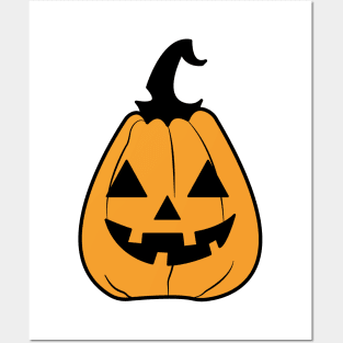 halloween pumpkin funny No.4 Posters and Art